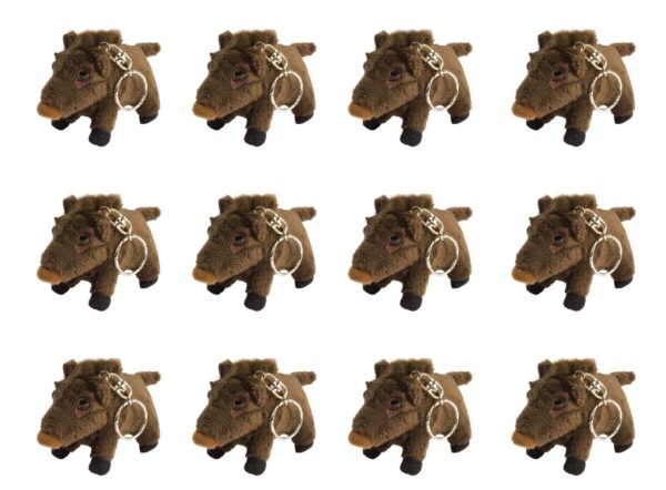 Porte clefs peluche sanglier – Image 2