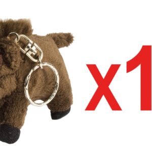 sans marque EA - Porte clefs peluche sanglier - jeux d'enfants & peluches
