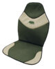 Couvre siège kaki/beige brodé sanglier - Vue principale