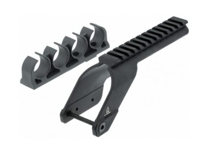 Rail Picatinny et porte cartouches pour Maverick 88 / Mossberg 500 – 590 – UTG - Vue principale
