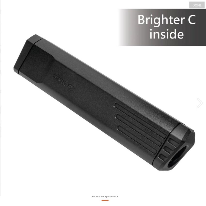 Silencieux THOR + traceur BRIGHTER C - Vue principale