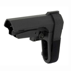 BO MANUFACTURE - Crosse Minimaliste noire pour M4 AEG - airsoft - accessoires airsoft