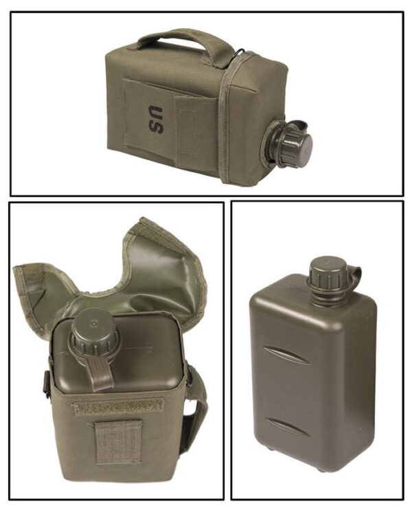 Gourde 2 l. verte U.S. - Miltec – Image 2
