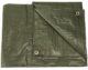 Bâche agricole olive 2.85×4 m avec oeillets - Vue principale