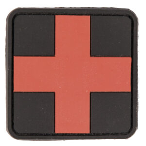 Sport Attitude - Patch PVC premier secours croix rouge 5.5 x 5.5cm - airsoft - tenues & protections