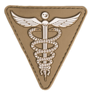 Sport Attitude - Patch PVC médical Tan 7 x 7cm - airsoft - tenues & protections