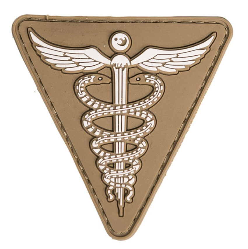 Patch PVC médical Tan 7 x 7cm - Vue principale