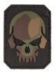 Patch PVC Tête de mort Camo 6 x 4.5cm - Vue principale