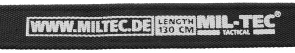 CEINTURE NOIRE BOUCLE TETE DE MORT 4CM X 130CM – Image 3