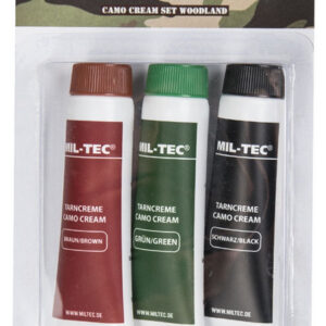 MILTEC - Set de 3 tubes de grimage camo - survie & outdoor