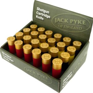 Pack de 24 couteaux cartouches Jack Pyke - couteaux pliants