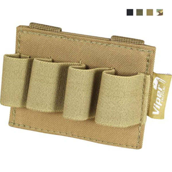 Porte cartouche Molle 4 emplacements Viper – Image 2