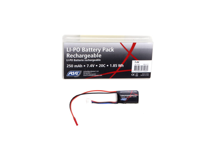 HPA batterie Lipo 2S 7.4V 250mAh 20C - Vue principale