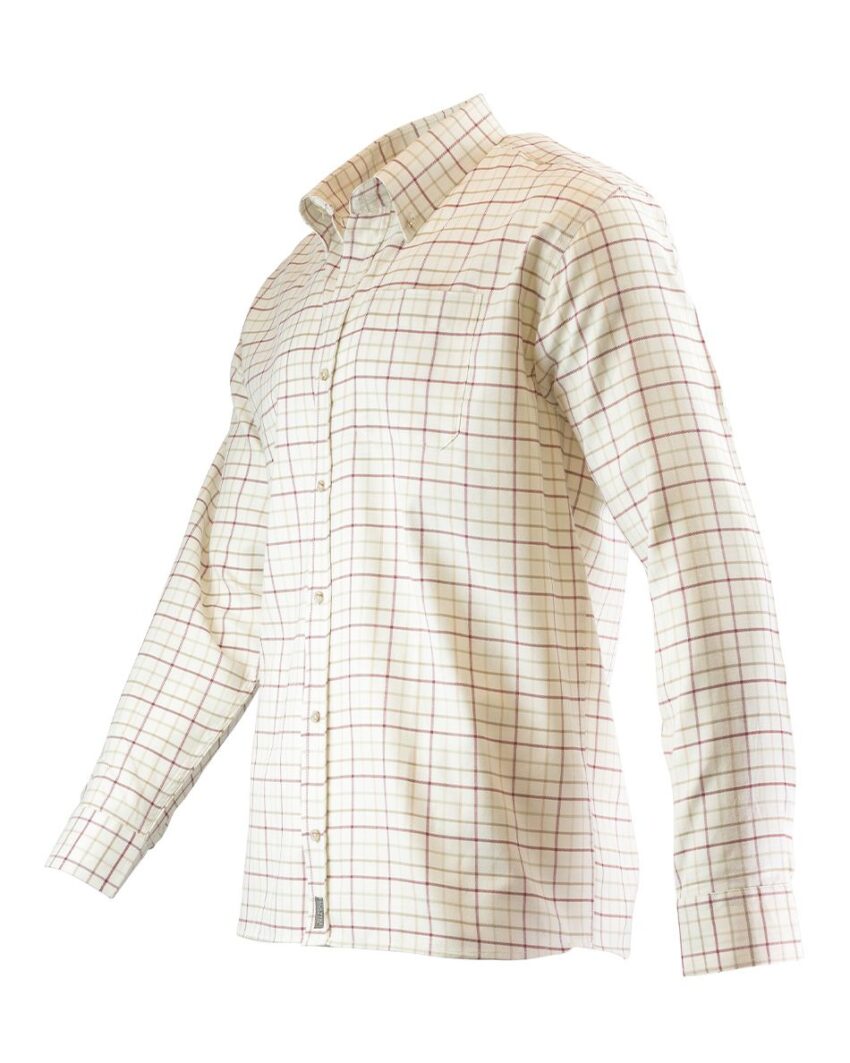 Chemise chasse carreaux bordeaux Jack Pyke - Vue principale