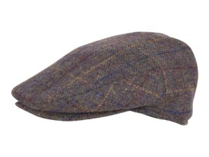 Casquette Jack Pyke plate Tweed Grise