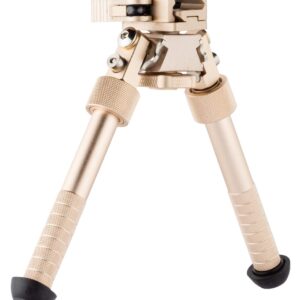 BO MANUFACTURE - Bipied RIS tactique en métal sur rotule Bronze - airsoft - accessoires airsoft