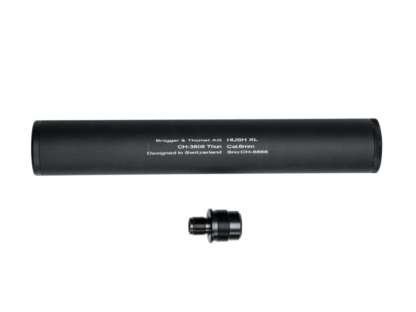 Silencieux + adapateur hush xl pour snipers Steyr SSG69 + AW308 – asg - Vue principale