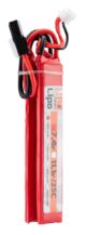 2 sticks batterie Lipo 2S 7.4V 1000mAh 25C - Vue 2