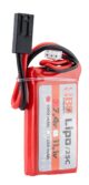 1 stick batterie Lipo 2S 7.4V 1000mAh 25C Peq - Vue 1
