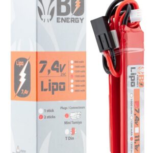 BO MANUFACTURE - 2 sticks batterie Lipo 2S 7.4V 1300mAh 25C - batteries / chargeurs batteries