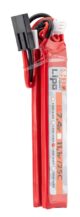 2 sticks batterie Lipo 2S 7.4V 1300mAh 25C - Vue 2