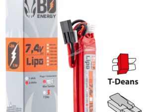 2 sticks batterie Lipo 2S 7.4V 1300mAh 25C