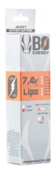 2 sticks batterie Lipo 2S 7.4V 1300mAh 25C - Vue 2