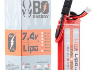 1 stick batterie Lipo 2S 7.4V 1800mAh 25C