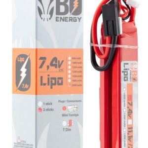 BO MANUFACTURE - 2 sticks batterie Lipo 2S 7.4V 2000mAh 25C - batteries / chargeurs batteries