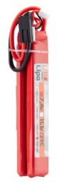 2 sticks batterie Lipo 2S 7.4V 2000mAh 25C - Vue 1