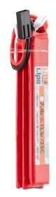 3 sticks batterie Lipo 3S 11.1V 1300mAh 25C - Vue 1