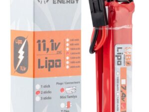 2 sticks batterie Lipo 3S 11.1V 1300mAh 25C