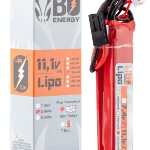 BO MANUFACTURE - 2 sticks batterie Lipo 3S 11.1V 1300mAh 25C - batteries / chargeurs batteries