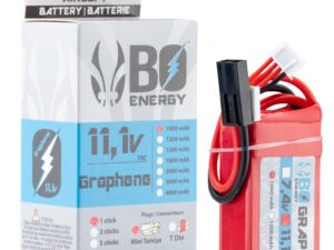 1 stick batterie Graphene 3S 11.1V 1000mAh 70C Lipo