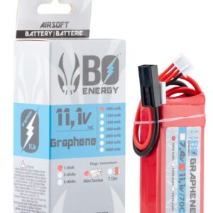 BO MANUFACTURE - 1 stick batterie Graphene 3S 11.1V 1000mAh 70C Lipo - batteries / chargeurs batteries