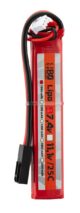 1 stick batterie Lipo 2S 7.4V 1000mAh 25C - Vue 1
