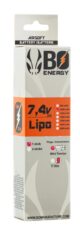 1 stick batterie Lipo 2S 7.4V 1000mAh 25C - Vue 2