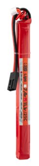 1 stick batterie Lipo 2S 7.4V 1000mAh 25C - Vue 1