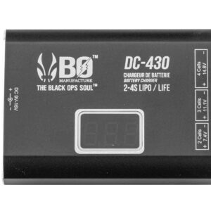 BO MANUFACTURE - Chargeur de batterie BO DC430 LiPo 7,4V et 11,1V - airsoft - batterie & fusibles