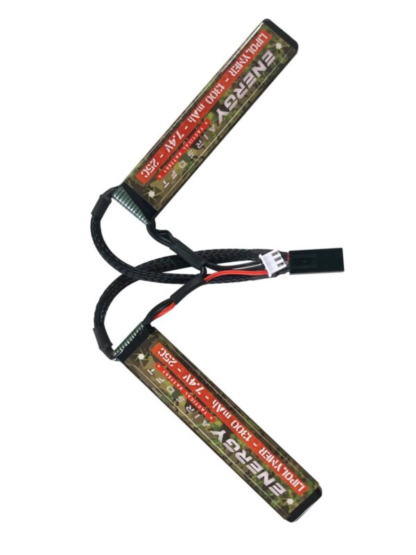 Batterie LiPo 2 sticks 7,4v 1300mah 25c solo11 – Image 2