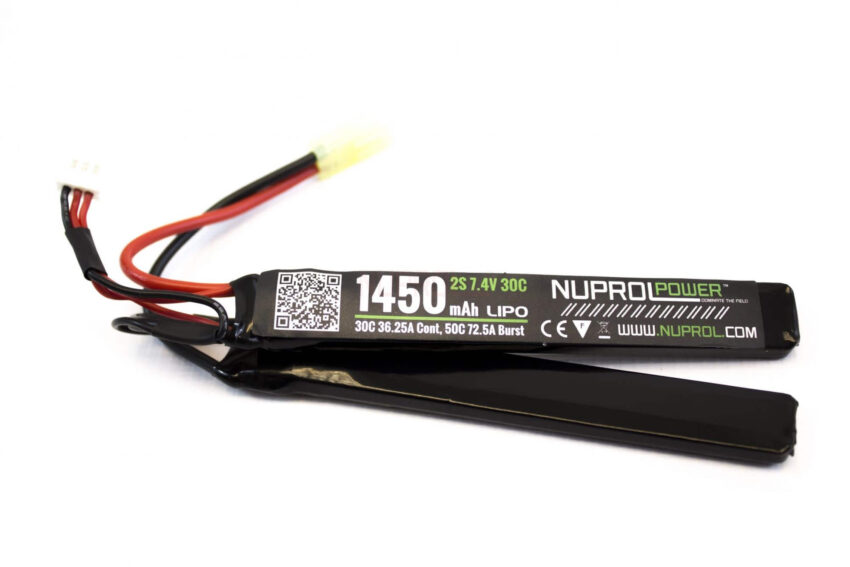 Batterie LiPo 2 éléments 7,4 v/1450 mAh 30C - Vue principale