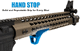 Grip UTG garde main pour système Keymod - Vue 2