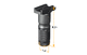 Poigné grip QD pliable en Aluminium - Vue 1