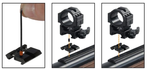 Lot de 2 adaptateurs pour rails 11 mm - 21 mm – Image 2