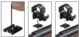Lot de 2 adaptateurs pour rails 11 mm – 21 mm - Vue 1