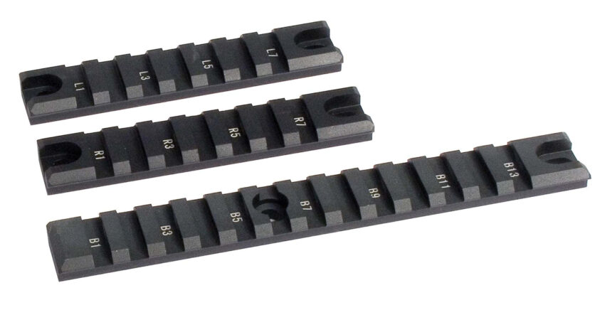 Lot de rails Picatinny pour SLV36 – G608 - Vue principale
