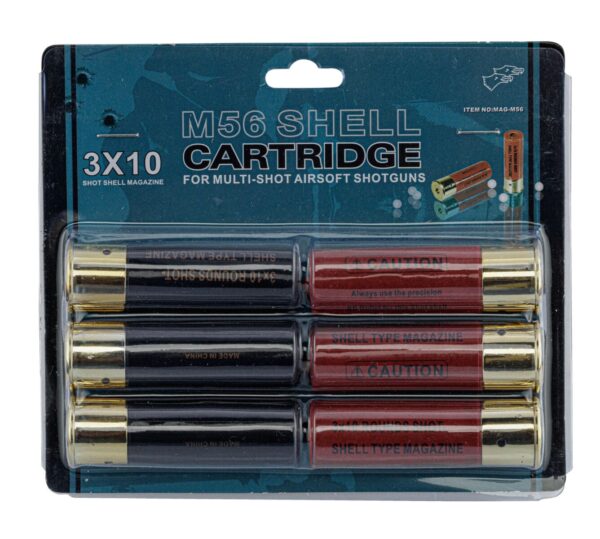 Pack de 6 cartouches 30 billes pour fusil à pompe STF12 – Image 6
