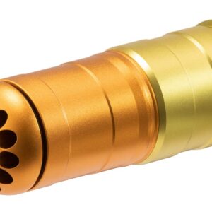 Lancer Tactical - Grenade 40mm à gaz 120 BB's Or/Orange - airsoft - répliques grenades, mines