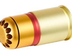 Grenade 40mm à gaz 60 BB's Or/Rouge/Orange