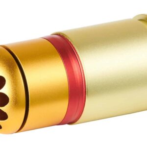 Lancer Tactical - Grenade 40mm à gaz 60 BB's Or/Rouge/Orange - airsoft - répliques grenades, mines